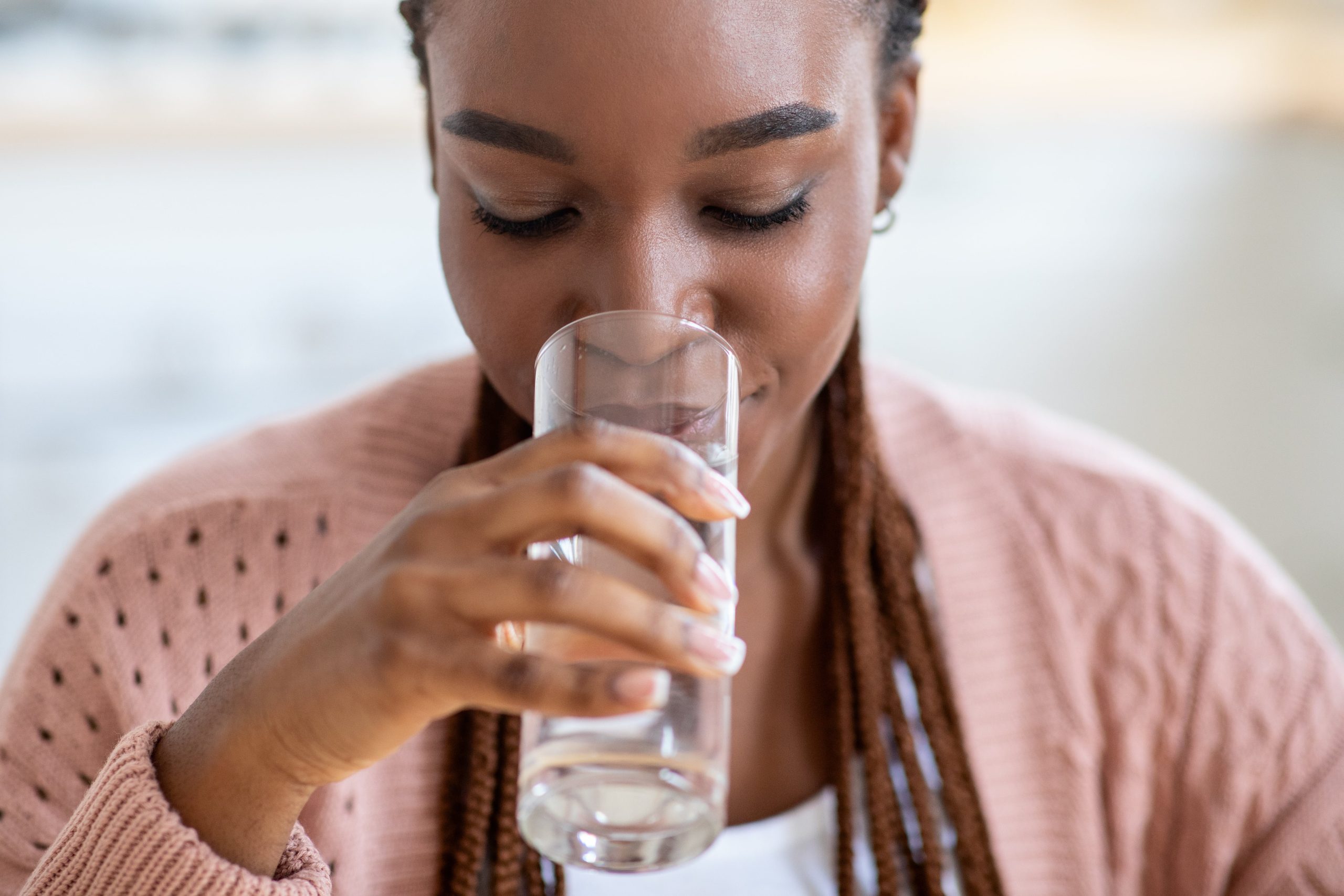 It's important to stay hydrated during a juice cleanse.